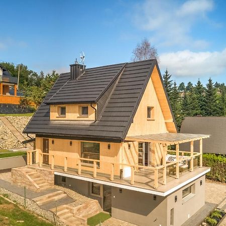 Znamirowickachata Sauna Jacuzzi Spa Znamirowice Exteriér fotografie