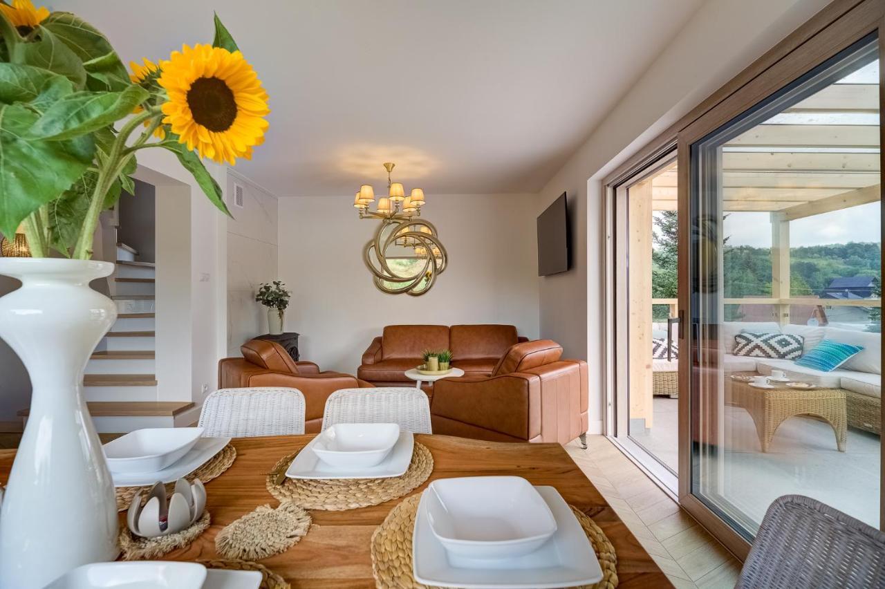 Znamirowickachata Sauna Jacuzzi Spa Znamirowice Exteriér fotografie