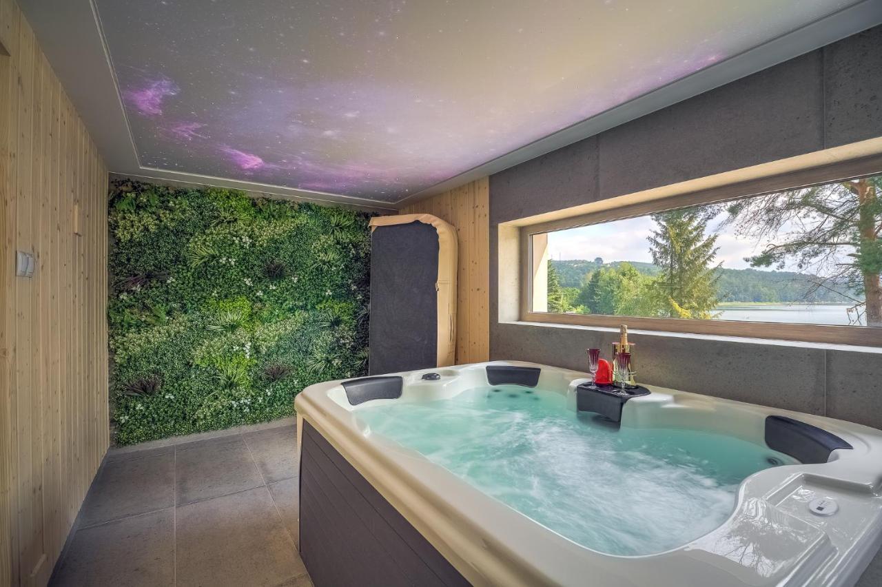 Znamirowickachata Sauna Jacuzzi Spa Znamirowice Exteriér fotografie